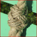 Hemp Turk's Head knot
